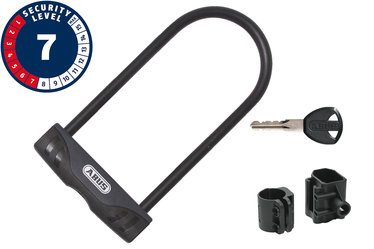 candado-bici-u-lock-abus-facilo-32-150hb300-soporte-ush32 SASLĒDZĒJS Facilo 32/150HB230+ USH Abus - attēls 1