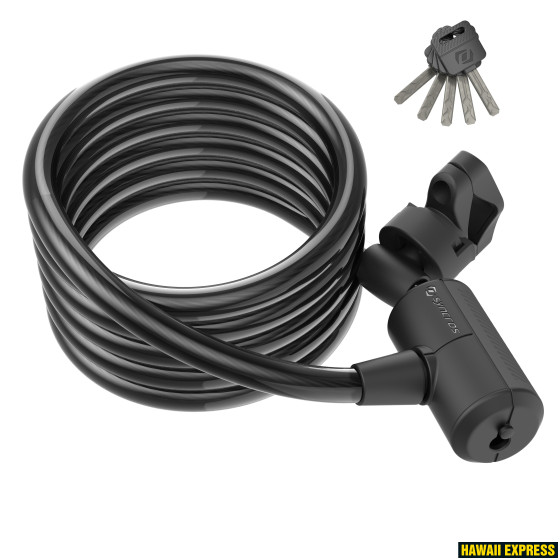 280303-0001-560x560.jpg SASLĒDZĒJS COIL CABLE KEY LOCK 12x1 melns syncros - attēls 1