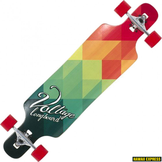 VOLLB401-redgreen-560x560.jpg LONGBOARD DT 39" - attēls 1