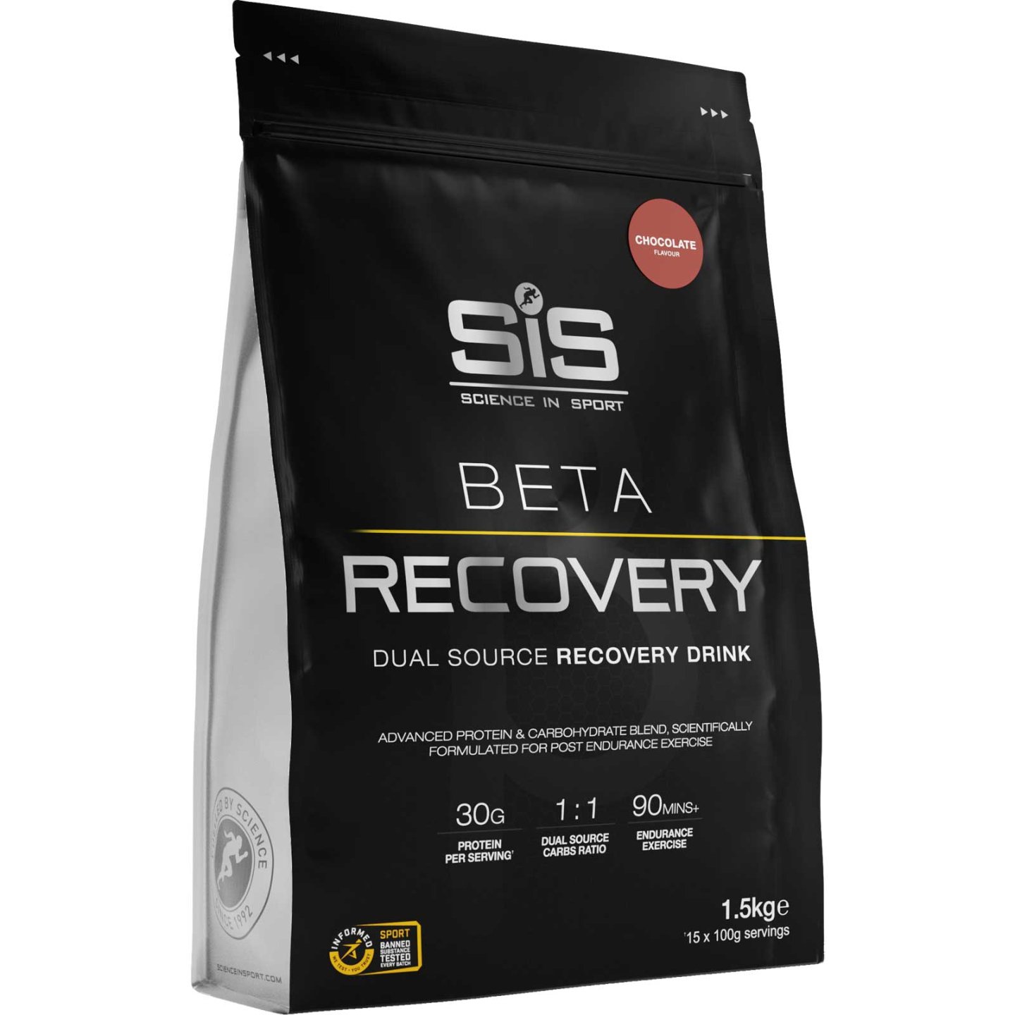 chocolate Beta Fuel Recovery Powder Chocolate 1.5kg - attēls 1